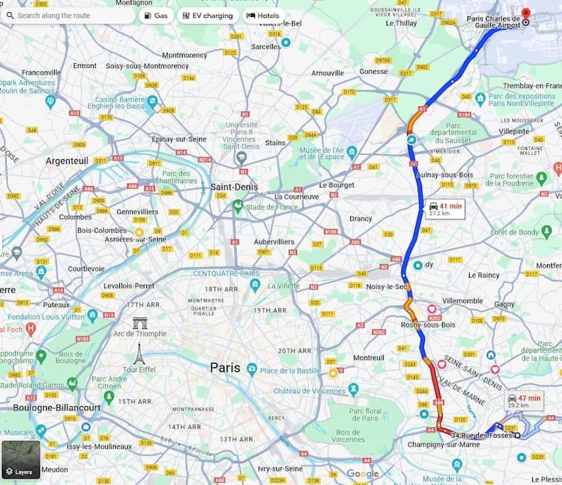 Charme & Confort T2 Lumineux Entre Paris And Disney Villiers-sur-Marne Esterno foto
